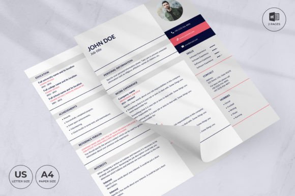 Art Gallery Resume Template CV: A Design-Centric Approach