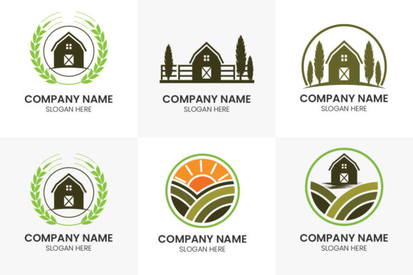 Authentic Branding with Farm Logo Sign Symbol, Agriculture Logo