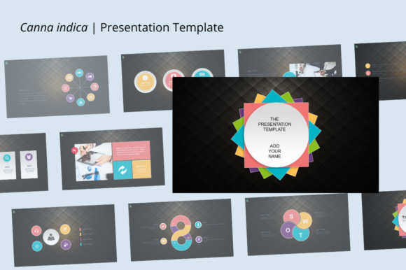 Canna Indica: A Modern Presentation Template for Visual Impact