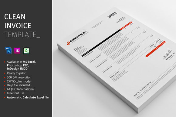 Clean Invoice Template: Elevate Your Brand's Professionalism