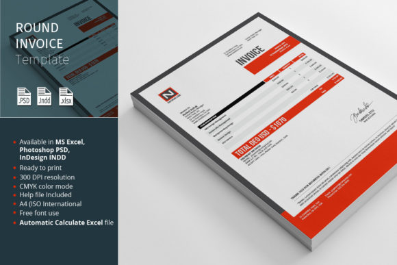 Elevate Your Brand with a Professional Round Invoice Template