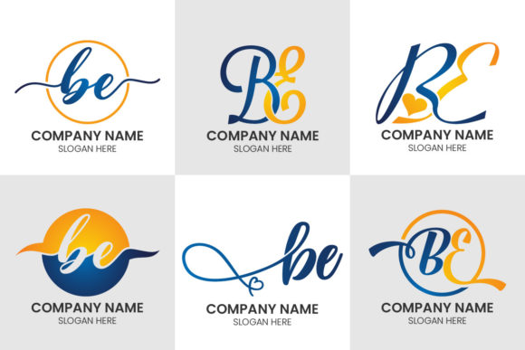 Exploring the Creative Abstract Monogram Letter BE