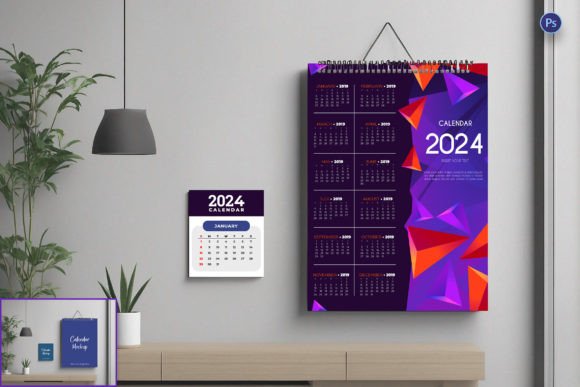 Mastering Wall Calendar Design with a PSD Mockup