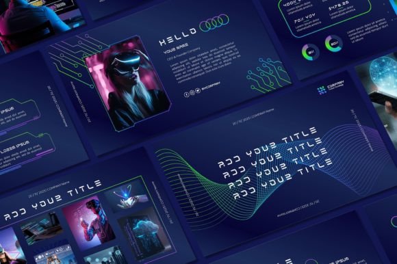Modernize Your Slides: The Technology PowerPoint Template