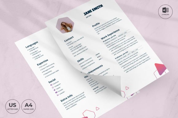 Pet Grooming Care Resume Template CV: A Designer's Guide