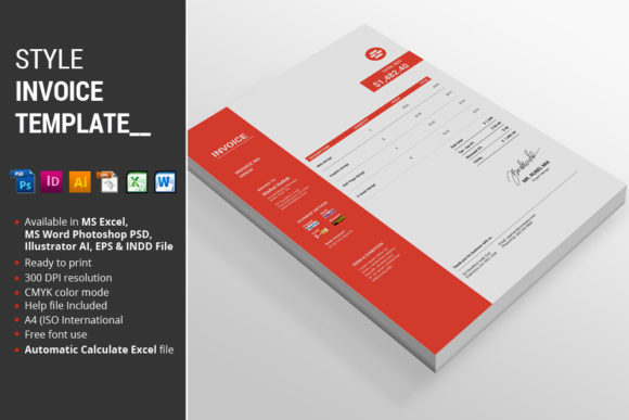 Style Invoice Template: Professional Design for Your Business