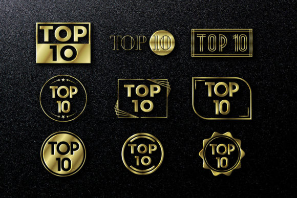 Top 10 Golden Sign Set: A Designer's Toolkit for Luxury Branding